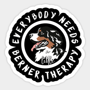 Bernese therapy Sticker